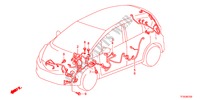 BARDATURA FILO(2)(LH) per Honda JAZZ 1.4ES    TEMP TIRE 5 Porte pieno automatica 2012