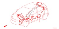 BARDATURA FILO(2)(RH) per Honda JAZZ 1.4EXL 5 Porte 5 velocità manuale 2012
