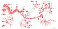 CONDOTTO FRENO/MANICOTTO(LH)(ABS) per Honda JAZZ 1.5EX 5 Porte 5 velocità automatico 2012