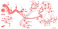 CONDOTTO FRENO/MANICOTTO(LH)(VSA) per Honda JAZZ 1.4LS 5 Porte 5 velocità manuale 2012