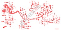CONDOTTO FRENO/MANICOTTO(RH)(VSA) per Honda JAZZ 1.4EXLT 5 Porte 5 velocità manuale 2012