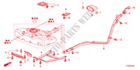 CONDOTTO RIEMPITORE COMBUSTIBILE per Honda JAZZ 1.5EXT 5 Porte 5 velocità automatico 2012