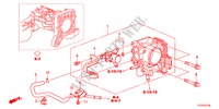 CORPO VALVOLA IMMISSIONE per Honda JAZZ 1.5EXT 5 Porte 5 velocità automatico 2012
