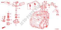LEVA CAMBIO/BRACCIO CAMBIO per Honda JAZZ 1.5EX 5 Porte 5 velocità manuale 2012