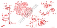 MONTATURA MOTORE(CVT) per Honda JAZZ 1.4EX 5 Porte pieno automatica 2012