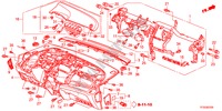 PANNELLO STRUMENTI(LH) per Honda JAZZ 1.4S     TEMP TIRE 5 Porte 5 velocità manuale 2012