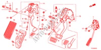 PEDALE(RH) per Honda JAZZ 1.4ES 5 Porte pieno automatica 2012