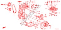 POMPA OLIO(CVT) per Honda JAZZ 1.4LS    TEMP TIRE 5 Porte pieno automatica 2012