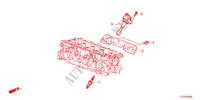 RINCULO SOPRA SPINA per Honda JAZZ 1.4LSH 5 Porte pieno automatica 2012
