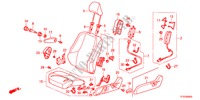 SEDILE ANTERIORE(S.) per Honda JAZZ 1.4ES 5 Porte pieno automatica 2012