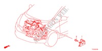 TIRANTE CABLAGGIO FILO MOTORE per Honda JAZZ 1.4S     TEMP TIRE 5 Porte 5 velocità manuale 2012