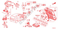 UNITA DI CONTROLLO(CABINA)(1)(RH) per Honda JAZZ 1.4EXL 5 Porte 5 velocità manuale 2012