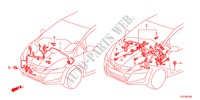 BARDATURA FILO(3)(LH) per Honda JAZZ HYBRID IMA-S    TEMP TIRE 5 Porte pieno automatica 2012