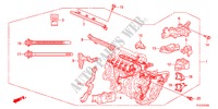 BARDATURA FILO MOTORE per Honda JAZZ HYBRID IMA-H 5 Porte pieno automatica 2012