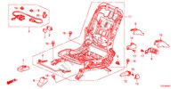 COMP. SEDILE ANT.(S.)(2) per Honda JAZZ HYBRID IMA-S    TEMP TIRE 5 Porte pieno automatica 2012