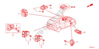INTERRUTTORE(LH) per Honda JAZZ HYBRID IMA-S 5 Porte pieno automatica 2012