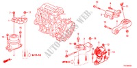 MONTATURA MOTORE per Honda JAZZ HYBRID IMA-S 5 Porte pieno automatica 2012