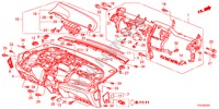 PANNELLO STRUMENTI(LH) per Honda JAZZ HYBRID IMA-S 5 Porte pieno automatica 2012