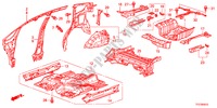 PAVIMENTO/PANNELLI INTERNI per Honda JAZZ HYBRID IMA-H 5 Porte pieno automatica 2012