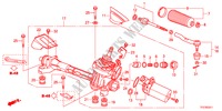 SCATOLA INGRANAGGIO P.S.(EPS)(LH) per Honda JAZZ HYBRID IMA-H    TEMP TIRE 5 Porte pieno automatica 2012