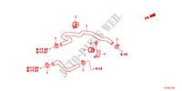 TUBO ACQUA per Honda JAZZ HYBRID IMA      TEMP TIRE 5 Porte pieno automatica 2012