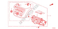 UNITA' AUDIO(LH) per Honda JAZZ HYBRID IMA-S    TEMP TIRE 5 Porte pieno automatica 2012