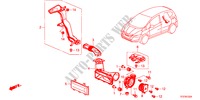 UNITA RAFFREDDAMENTO IPU IMA per Honda JAZZ HYBRID IMA-S    TEMP TIRE 5 Porte pieno automatica 2012