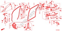 ABBELLIMENTO PILASTRO per Honda ODYSSEY TOURING 5 Porte 6 velocità automatico 2011
