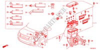 BARDATURA FILO(2) per Honda ODYSSEY LX 5 Porte 5 velocità automatico 2011