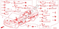 BARDATURA FILO(4) per Honda ODYSSEY TOURING 5 Porte 6 velocità automatico 2011