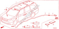 BARDATURA FILO(5) per Honda ODYSSEY EXL 5 Porte 5 velocità automatico 2011
