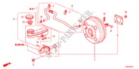 CILINDRO MAESTRO FRENO/ALIMENTO MAESTRO per Honda ODYSSEY EXL 5 Porte 5 velocità automatico 2011