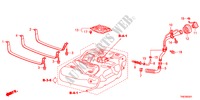 CONDOTTO RIEMPITORE COMBUSTIBILE per Honda ODYSSEY LX 5 Porte 5 velocità automatico 2011