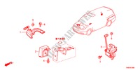CONTROLLO BILANCIAMENTO AUTOMATICO per Honda ODYSSEY TOURING 5 Porte 6 velocità automatico 2011