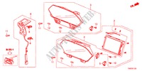 DISPLAY INFORMAZIONI/DISPLAY NAVIGAZIONE per Honda ODYSSEY TOURING 5 Porte 6 velocità automatico 2011