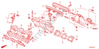 INIETTORE COMBUSTIBILE per Honda ODYSSEY LX 5 Porte 5 velocità automatico 2011