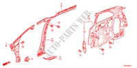 PANNELLI INTERNI per Honda ODYSSEY EXL 5 Porte 5 velocità automatico 2011