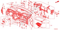 PANNELLO STRUMENTI per Honda ODYSSEY LX 5 Porte 5 velocità automatico 2011