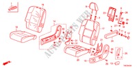 SEDILE MEZZO(S.) per Honda ODYSSEY EXL 5 Porte 5 velocità automatico 2011