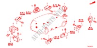SENSORE SRS per Honda ODYSSEY LX 5 Porte 5 velocità automatico 2011