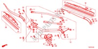 TERGICRISTALLO ANTERIORE per Honda ODYSSEY TOURING 5 Porte 6 velocità automatico 2011