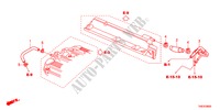 TUBO ASPIRATORE per Honda ODYSSEY EXL 5 Porte 5 velocità automatico 2011