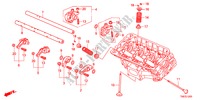 VALVOLA/BRACCIO OSCILLANTE(FRONTE) per Honda ODYSSEY LX 5 Porte 5 velocità automatico 2011