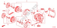 ARIA CONDIZIONATA (COMPRESSORE) (DIESEL) per Honda ACCORD 2.2 ES-GT 4 Porte 6 velocità manuale 2009