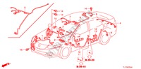 BARDATURA FILO(3) (LH) per Honda ACCORD 2.4 TYPE S 4 Porte 6 velocità manuale 2009
