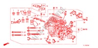 BARDATURA FILO MOTORE (2.0L) per Honda ACCORD 2.0 EXECUTIVE 4 Porte 6 velocità manuale 2009