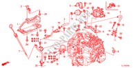 CALIBRO LIVELLO OLIO/CONDOTTO ATF per Honda ACCORD 2.4 TYPE S 4 Porte 5 velocità automatico 2009