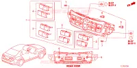 CONTROLLO RISCALDATORE per Honda ACCORD 2.2 EXECUTIVE 4 Porte 6 velocità manuale 2009