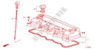 COPERTURA TESTA CILINDRO (2.0L) per Honda ACCORD 2.0 ES-GT 4 Porte 6 velocità manuale 2009