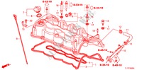 COPERTURA TESTA CILINDRO (DIESEL) per Honda ACCORD 2.2 EX-GT 4 Porte 5 velocità automatico 2009